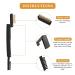 2 Pieces Folding Eyelash Comb Curlers & Brow Brush Set - Makeup Tool for Lash & Brow Grooming - Buy Online on GoSupps.com