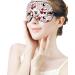 Cartoon Construction Vehicles Sleep Mask | Soft Red Cars Eye Cover for Women | Light-Blocking Adjustable Blindfold - Buy Online on GoSupps.com