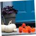 HOMSFOU Foam Pumpkin Decor 10pcs cupboard halloween Photography Props Halloween Ornament Halloween Ornament Halloween Adornment stick Expandable pumpkin flower decorations bouquet - Buy Online on GoSupps.com