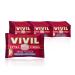 Vivil Extra Strong Cherry 5 x 3 pack extra strong pastilles with cherry taste sugar -free & vegan 15 x 25g cherry 5 x 3 packs