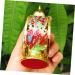 Garneck 1pc Perfume Bottle Diffuser Bottle Retro Perfume Refillable Liquid Bottle Sub Bottle Toiletry Antique Essential Oil Bottle Dubai Clear Perfume Empty Glass Arab Travel Golden 12.6x6.7cm - Buy Online on GoSupps.com