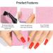 Siopob Lint Nail Wipes - 200 Polish Remover Pads Non-Woven Cleaning Wipes For Nails - Cleaning Wipes Sof-t And Square Lint Wipes For Lash Glue Nail Polish Remover Pads - Buy Online on GoSupps.com
