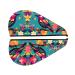 Colorful Flowers Bird SamLng Coral Velvet Dry Hair Cap - Ideal for Home Travel Pool Parties & Beaches - Buy Online on GoSupps.com