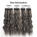 Yddm 24-Inch Wavy Clip-In Hair Extensions - 4PCS Realistic Synthetic Hair for Women | Affordable Full-Head Volume & Easy Application - Buy Online on GoSupps.com