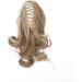 S-noilite Synthetic Clip-In Ponytail Extension - Curly Ash Blonde 12 Inch - 110g - Buy Online on GoSupps.com