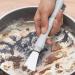Siopob Cooktop Scraper Kitchen 2-in-1 Cooktop Scraper with Brush Non-Slip Household Scraper for Putty and Greas-e Grime Cleaning for Sinks Faucets Stoves Straight Head - Buy Online on GoSupps.com