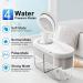 Electric Ear Wax Removal Tool - Rechargeable Ear Cleaner Kit with 4 Water Pressure Modes - 400mL Water Powered System for Effective Ear Irrigation and Cleaning - Buy Online on GoSupps.com