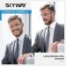 Skyway 2 Pack Men's Reading Glasses - Metal Frame Blue Light Blocking Spring Hinges Anti-Fatigue UV Protection 1.5 Diopter - Gunmetal - Buy Online on GoSupps.com