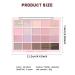 20 Colors Pink Eyeshadow Palette - Ultra-Fine High Pigment Long Lasting & Travel Size Makeup - Buy Online on GoSupps.com