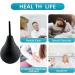 Enema Bulb Douche Set for Women & Men - 7 Piece Kit with 3 Nozzles - Fast International Shipping - Buy Online on GoSupps.com