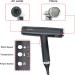Professional Ionic Hair Dryer - High Speed 110 000 RPM Low Noise Portable with Temperature Control & Diffuser - Ideal for Home Travel & Salon - Buy Online on GoSupps.com