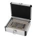 Optical Lens Optometry Rim Case 22 Pcs Ophthalmic Trial Lenses with Optical Progressive Lens Professional Eye with Aluminum Storage Case for Protection Acces Optometry Lens Set 21 * 17 * 8CM B B 21*17*8CM