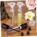 FOMIYES 6pcs Eyelash Solution Bottle Mini Containers Make up Bottle Empty Bottles Wooden Small Empty Bottle - Buy Online on GoSupps.com