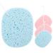 FRCOLOR 16 Pcs Exfoliating Bath Sponges for Cleansing & Scrubbing | PVA Loofah with Lanyard - Ideal for Face & Baby Care | International Shipping Available - Buy Online on GoSupps.com