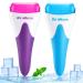 2 PACK Ice Roller for Face, Eyes and Whole Body Relief, Face Roller Skin Care Tool for Migraine Relief and Blood Circulation BLUE+PINK