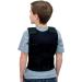 Sensory Compression Vest for Autism & Hyperactivity - Form-Fitting Breathable Design (Black Small) - Buy Online on GoSupps.com