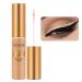 FOCALLURE Beam Eyeliner  Metallic Glitter Shimmer Eye Liner  Waterproof Liquid Eyeliner Pencil  Quick Drying  Smudge Resistant  Long Lasting  Sparkling Eye Makeup for Costume & Party  01 PLATINUM