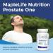 MapleLife Nutrition Prostate One Saw Palmetto 200 mg - Relives Urological Symptoms of Benign Prostatic Hyperplasia Reduces Urinary Frequency Promotes Healthy Prostate Anti-Inflammation Improve Urinary Function No Artificial Colours/Flavours 100 Capsules - Buy Online on GoSupps.com