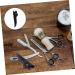 Beaupretty Hairdressing Scissors Case - Leather Holder for Hairdressers | 3-Piece Storage Box | Pocket Scissor Organizer 17x5cm - Buy Online on GoSupps.com