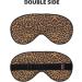 Cool Cheetah Leopard Eye Mask - Soft Adjustable Sleeping Mask for Men & Women | Ultimate Nighttime Comfort - Buy Online on GoSupps.com