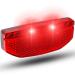 B chel LED bicycle luggage rack light |Taillight |Bicycle racks for dynamo operation or e-bike |STVZO approved |Bicycle light at the back black