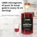 Colloidal Gold 120 PPM - 500ml | Ultra Strength Gold Supplement - Buy Online on GoSupps.com