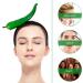 LIFKOME Novelty Hair Band Chili Design Hair Hoop Chili Pepper Hair Hoop Vegetable hairband for Adults Party Favors Green - Buy Online on GoSupps.com