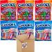 06 x Mixed Frutty Chews Disco Stix Sweet Bag 200g | VIMIX