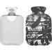 Buy Naanle Palm Leaves Flower Hot Water Bottle | 1L Transparent Heat Therapy for Pain Relief | Ideal Hand & Foot Warmer - International Shipping - Buy Online on GoSupps.com