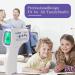 Infrared Forehead Digital Thermometer - Accurate & Fast Non-Contact Measurement | Three Color Backlight Display - Children & Adult Home Health Care - Blue - Buy Online on GoSupps.com