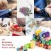 Blibly 72Pcs Sewing Thread Kit - 500 Yards Polyester Spools with Accessories - Prewound Bobbins for Hand & Machine - 36 Colors - Buy Online on GoSupps.com