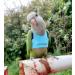 Bird Flight Harness Vest for Parakeets, Cockatiels, Conures, Budgies | Parrot Flight Suit with Leash, Rope, and Handle | Outdoor Training Clothes for Bird Flying Activities | Anti Bite | Medium Blue - Buy Online on GoSupps.com
