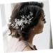 minkissy Wedding Hair Accessories Hair Clips Hair Barrettes Tiara Hair Pin Bride Hairpin Bridal Hair Accessory Girl Headpiece Bride Headpieces for Wedding Hair Comb Rhinestones Leaf Women's - Buy Online on GoSupps.com