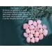 Rose Quartz Crystal Stones - Natural Polished Tumbled Stones Bulk Gemstones for Vase Filler and Energy Healing - 100g - Buy Online on GoSupps.com