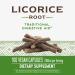Nature's Way Licorice Root 450 mg - Organic Herbal Supplement | 100 Capsules - Buy Online on GoSupps.com