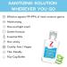Buy Zoviro Hand Sanitizer Gel 2 Fl Oz - Moisturizing with Essential Oils & Aloe Travel Size Pack of 8 - Rinse-Free Refreshing Scent International Shipping Available - Buy Online on GoSupps.com