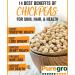 Puregro Chick Peas (KABULI CHANA) 500g - Buy Online on GoSupps.com