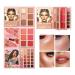 Makeup Palette 36 Colors Eyeshadow Magnetic Book Design 3 Layers Cosmetics Durable for Travel Party Beauty Fashion Women and Girls