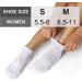 CS CELERSPORT Women's Running Ankle Socks - 6 Pack, White, Medium Size - Buy Online on GoSupps.com