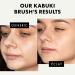 Kabuki Brush - Flat Top Kabuki Brush - Bronzer Brush Contour Brush Blush Brush and Foundation Brush for Liquid Makeup Flawless & Effortless Makeup Brush Vegan Fibres Make Up Brush - Buy Online on GoSupps.com