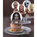 24 x Pre-Cut Halloween Mix 3 Edible Stand up Wafer/Rice Paper Cupcake Toppers Birthday Party Cake Decorations Horror Characters