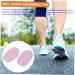 FOMIYES Gel Insole Heel Pads - Anti-Sweat & Shock-Absorbing Silicone Heel Cups | 6 Pairs | Assorted Colors | Perfect for All Shoe Types - Buy Online on GoSupps.com