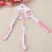 RiToEasysports Baby Soft Teether Toothbrush Set Newborn Teeth Care & Cleaning Tongue Scraping for Toddlers (Light Pink) - International Shipping Available - Buy Online on GoSupps.com