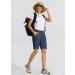 Willit Women's Golf Hiking Shorts 9 - Navy Blue 14 | Quick Dry Summer Athletic Shorts with Pockets - Buy Online on GoSupps.com