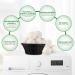 Wool Tumble Dryer Balls Eco-Friendly Organic Fabric Softener Reduce Wrinkles & Drying Time Save Energy Reusable Handmade 100% New Zealand Wool Baby Safe Unscented XL Size (Pack of 4) - Buy Online on GoSupps.com