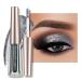 Anglicolor Eyeshadow Glitter Eyeshadow Shimmer Eye Shadow Liquid Eyeshadow Glitter Liquid Eye Shadow Sparkling Eye Makeup Tool Best Gift For Women Girls (05#Black)