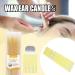 MQFORU Natural Beeswax Ear Candles 10 Pcs - Ear Wax Remover with Protectors Disks - Buy Online on GoSupps.com