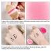 Microfiber Velvet Rose Makeup Sponge - Latex-Free Dual Layer Blender for Flawless Foundation Powder & Cream Makeup (Pink - Buy Online on GoSupps.com