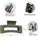 French Design Hair Claw Clips for Thick Hair - Sturdy and Stable - Women's Hair Accessories (Pink/Green/Dark Blue) - Buy Online on GoSupps.com