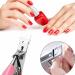 UNbit Nail Clipper Professional Nail Art Clipper Special Type U Word False Tips Edge Cutters Manicure Colorful Stainless Steel Nail Art Tools - Buy Online on GoSupps.com